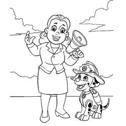 Dessin à colorier: Maire Goodway (Personnages de dessins animés) #181795 - Coloriages à Imprimer Gratuits