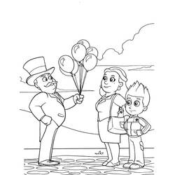 Dessin à colorier: Maire Goodway (Personnages de dessins animés) #181900 - Coloriages à Imprimer Gratuits