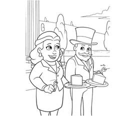 Dessin à colorier: Maire Goodway (Personnages de dessins animés) #181901 - Coloriages à Imprimer Gratuits
