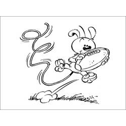 Dessin à colorier: Marsupilami (Personnages de dessins animés) #50179 - Coloriages à Imprimer Gratuits
