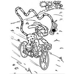 Dessin à colorier: Marsupilami (Personnages de dessins animés) #50187 - Coloriages à Imprimer Gratuits
