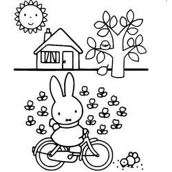 Dessins à colorier: Miffy - Coloriages à Imprimer Gratuits