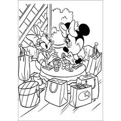 Dessin à colorier: Minnie (Personnages de dessins animés) #214932 - Coloriages à Imprimer Gratuits
