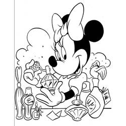 Dessin à colorier: Minnie (Personnages de dessins animés) #214945 - Coloriages à Imprimer Gratuits