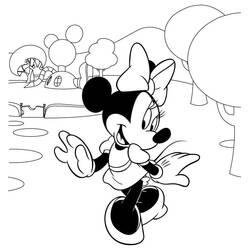 Dessins à colorier: Minnie - Coloriages à Imprimer Gratuits