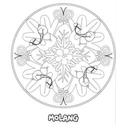 Dessin à colorier: Molang (Personnages de dessins animés) #209153 - Coloriages à Imprimer Gratuits
