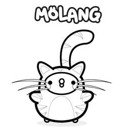 Dessin à colorier: Molang (Personnages de dessins animés) #209190 - Coloriages à Imprimer Gratuits