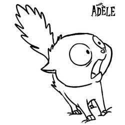 Dessin à colorier: Mortelle Adèle (Personnages de dessins animés) #178653 - Coloriages à Imprimer Gratuits