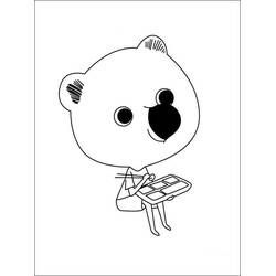 Dessin à colorier: Mouk (Personnages de dessins animés) #213017 - Coloriages à Imprimer Gratuits
