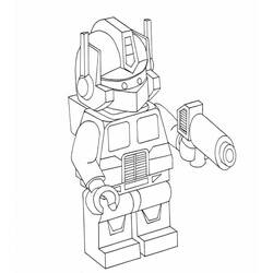 Dessin à colorier: Optimus Prime (Personnages de dessins animés) #214273 - Coloriages à Imprimer Gratuits