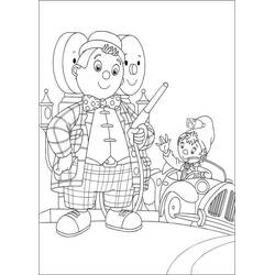 Coloriage Oui-Oui (Personnages de dessins animés) #187039 à imprimer et colorier