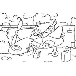 Coloriage Oui-Oui (Personnages de dessins animés) #187052 à imprimer et colorier