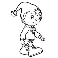 Coloriage Oui-Oui (Personnages de dessins animés) #187068 à imprimer et colorier