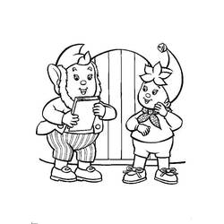 Coloriage Oui-Oui (Personnages de dessins animés) #187074 à imprimer et colorier