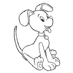 Dessin à colorier: Oui-Oui (Personnages de dessins animés) #44558 - Coloriages à Imprimer Gratuits
