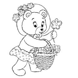 Dessin à colorier: Oui-Oui (Personnages de dessins animés) #44655 - Coloriages à Imprimer Gratuits