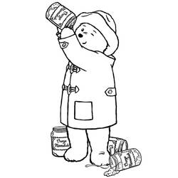 Dessin à colorier: Paddington (Personnages de dessins animés) #209467 - Coloriages à Imprimer Gratuits