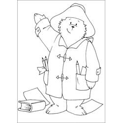 Dessin à colorier: Paddington (Personnages de dessins animés) #209470 - Coloriages à Imprimer Gratuits