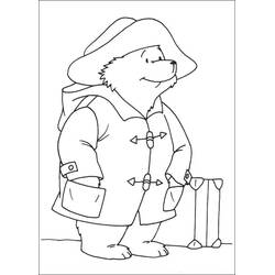 Dessin à colorier: Paddington (Personnages de dessins animés) #209472 - Coloriages à Imprimer Gratuits