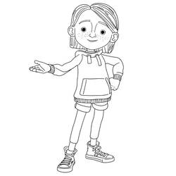 Dessin à colorier: Paddington (Personnages de dessins animés) #209473 - Coloriages à Imprimer Gratuits
