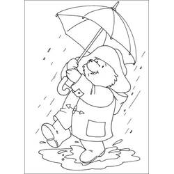 Dessin à colorier: Paddington (Personnages de dessins animés) #209480 - Coloriages à Imprimer Gratuits