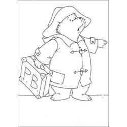Dessin à colorier: Paddington (Personnages de dessins animés) #209481 - Coloriages à Imprimer Gratuits