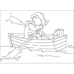 Dessin à colorier: Paddington (Personnages de dessins animés) #209483 - Coloriages à Imprimer Gratuits
