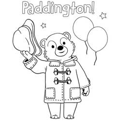 Dessin à colorier: Paddington (Personnages de dessins animés) #209487 - Coloriages à Imprimer Gratuits