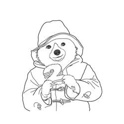 Dessin à colorier: Paddington (Personnages de dessins animés) #209491 - Coloriages à Imprimer Gratuits
