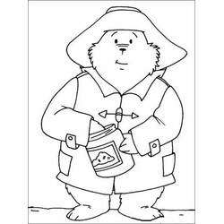 Dessin à colorier: Paddington (Personnages de dessins animés) #209492 - Coloriages à Imprimer Gratuits
