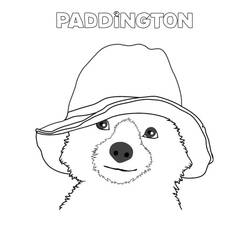 Dessin à colorier: Paddington (Personnages de dessins animés) #209496 - Coloriages à Imprimer Gratuits