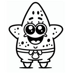 Dessins à colorier: Patrick Étoile - Coloriages à Imprimer Gratuits
