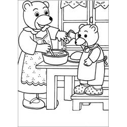 Dessin à colorier: Petit Ours Brun (Personnages de dessins animés) #194997 - Coloriages à Imprimer Gratuits