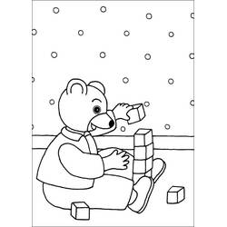 Dessin à colorier: Petit Ours Brun (Personnages de dessins animés) #195008 - Coloriages à Imprimer Gratuits