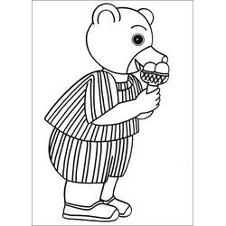 Dessin à colorier: Petit Ours Brun (Personnages de dessins animés) #195030 - Coloriages à Imprimer Gratuits