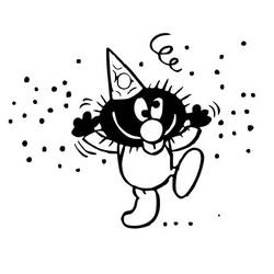 Dessin à colorier: Petit Poilu (Personnages de dessins animés) #212312 - Coloriages à Imprimer Gratuits