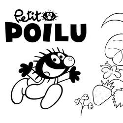 Dessin à colorier: Petit Poilu (Personnages de dessins animés) #212321 - Coloriages à Imprimer Gratuits