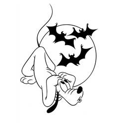 Dessin à colorier: Pluto (Personnages de dessins animés) #197085 - Coloriages à Imprimer Gratuits