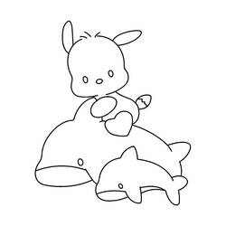 Dessins à colorier: Pochacco - Coloriages à Imprimer Gratuits