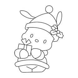 Dessin à colorier: Pochacco (Personnages de dessins animés) #220061 - Coloriages à Imprimer Gratuits