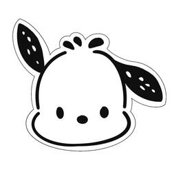 Dessin à colorier: Pochacco (Personnages de dessins animés) #220083 - Coloriages à Imprimer Gratuits