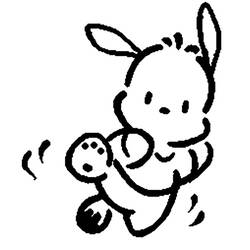Dessin à colorier: Pochacco (Personnages de dessins animés) #220089 - Coloriages à Imprimer Gratuits