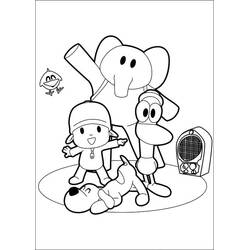 Dessins à colorier: Pocoyo - Coloriages à Imprimer Gratuits