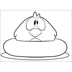 Dessin à colorier: Pocoyo (Personnages de dessins animés) #195228 - Coloriages à Imprimer Gratuits