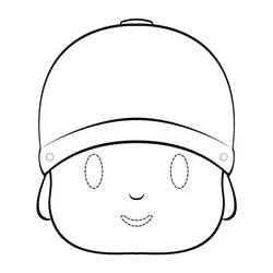 Dessin à colorier: Pocoyo (Personnages de dessins animés) #195234 - Coloriages à Imprimer Gratuits