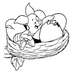 Dessin à colorier: Porcinet (Personnages de dessins animés) #209502 - Coloriages à Imprimer Gratuits