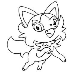 Dessin à colorier: Poussacha (Personnages de dessins animés) #181578 - Coloriages à Imprimer Gratuits