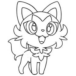 Dessin à colorier: Poussacha (Personnages de dessins animés) #181580 - Coloriages à Imprimer Gratuits
