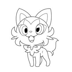 Dessin à colorier: Poussacha (Personnages de dessins animés) #181581 - Coloriages à Imprimer Gratuits