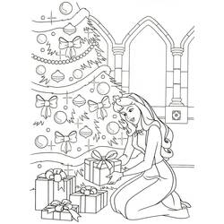 Dessin à colorier: Princesse Aurore (Personnages de dessins animés) #181943 - Coloriages à Imprimer Gratuits